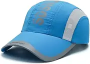[AIDIER] Boy Girls Mesh Baseball Hat Kids Quick Dry Cool Sun Hat 5-12Y Junior Running Tennis Golf Visor Cap Anti UV Sports Cap
