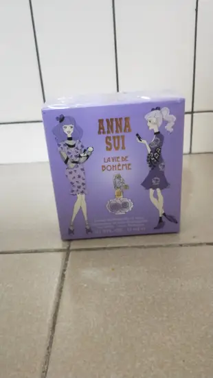 ANNA SUI 安娜蘇 紫蝶戀香頌隨身瓶女性淡香水-15mlx2