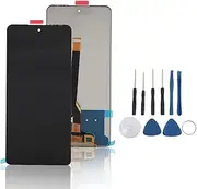 Phone Screen Replacement for Infinix Hot 40 Pro, TFT Touch Screen Digitizer Assembly with Full Repair Tool Kit (Suction Cup/Screwdrivers/Pry Bars/Spudger)