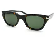 New Tom Ford Snowdon TF 237 52N 50 Dark Havana Green Authentic Sunglasses Bond