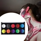 Face Body Paint Professional Washable Body Painting Face Painting Palette for