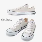 【CHII】日本限定 CONVERSE CANVAS ALL STAR COLORS OX 低筒 基本款 燕麥色