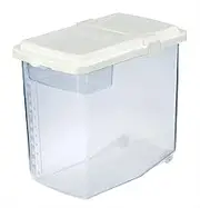 JapanBargain, Large Japanese Plastic Rice Storage Container Pet Dry Food Container, Made in Japan, 10 kgs-22 lbs