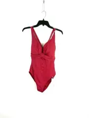 Seafolly Women’s Red One Piece Swimsuit Size 12 DD-Cup