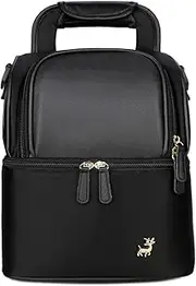 Mengshen Baby Bottle Cooler Bag Rucksack Waterproof Breast Milk Nursing & Feeding Portable Thermal Insulated Lunch Box/Large Capacity Handbag/Baby Milk Bag Freezer for Work Mommy Women Men