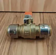 SharkBite 22185-0000LF Ball Valve SB 3/4 LL PUSH FIT PUSH CONNECT WATER STOP