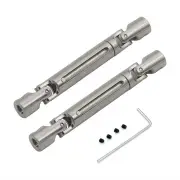 2PCS Upgraded Metal Front Rear Drive Shafts MNRC MN82 MN78 for TOYOTA Land Cruiser LC79 1/12 RC Cars Vehicles Models Spa