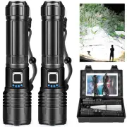 Cinlinso Flashlights High Lumens Rechargeable 990,000 Lumens Super Bright Led Fl