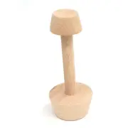 Wooden Pastry Tamper DIY Baking Shaping Kitchen Tool for Cheesecakes Desserts