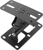TEHAUX Column Loudspeaker Wall Mount Bracket Rotatable Speaker Stand for Surround Sound Durable Design Easy Wall Installation for Living Bedroom