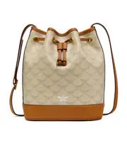 Adjustable shoulder strap single shoulder bag One size Nude