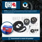 Timing Belt Kit fits PEUGEOT EXPERT 2.0D 00 to 06 Set QH 0831K4 0831K5 0831T7