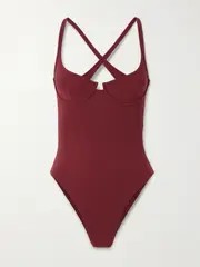 [Lido] Lido - Ottantatre Underwired Swimsuit - x large x large Red