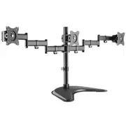 13 - 27" Inch 8kg TRIPLE 3 LCD Monitor Freestanding Desktop Stand VESA
