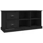 Tv Cabinet Black 102X35.5X47.5 Cm Engineered Wood Wood TV Stands & Entertainment