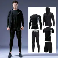 在飛比找Yahoo!奇摩拍賣優惠-Men's Running Suits Sports Tig