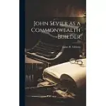 JOHN SEVIER AS A COMMONWEALTH-BUILDER
