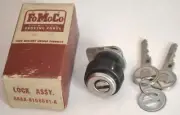 NOS 1953-1955 Ford F-Series Pickup Truck Glove Box Lock Cylinder & Key, New 1954