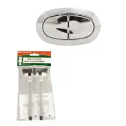 Fluidmaster toilet flush button 72mm x 38mm Suit Dual flush Valve