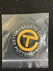 REAL Scotty Cameron Circle T Sticker NEW YELLOW