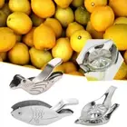 Manual Lemon Squeezer Acrylic Clip Bird Shape 304 Stainless Steel Juicer NJ