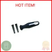 Nicholson Ergonomic Rubber File Handle with Inserts, 4-1/2" Length (Pack of 1)