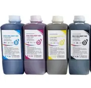 4 x BULK INK REFILL PREMIUM ECO SOLVENT INK FOR ROLAND MUTOH AND MIMAKI 4,000ML