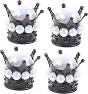 SOESFOUFU 4pcs Rhinestone Tire Valve Caps for Car Decoration Durable Valve Stem Covers Stylish Bling Accessories to Prevent Air Leakage