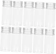 OATIPHO 24Pcs Mini Glass Vials Leak Sample Storage Containers with Screw Caps for Liquids Perfumes Essential Oils for Craft Makers and Travel Toiletries