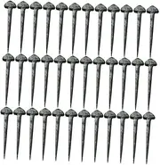 Yardwe Horseshoe Accessory Kit 50pcs Iron Nails Portable Hoof Nails Small Horse Equipment