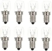 Luxshiny Microwave Light Bulb 25w Warm White Halogen Oven Bulb E14 Base Easy Install for Oven