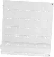 Vaveren Golf Ball Display Case Cabinet, Golf Ball Display Rack Cabinet Collection Gifts Premium 6 Tier Transparent Protect Acrylic, L