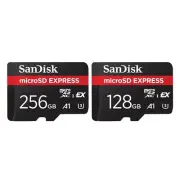 New SanDisk Express 128GB 256GB microSDXC miicroSD Card UHS-II PCIe NVMe Memory