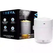Treva Portable Cool Mist Mini Humidifier with Night Light