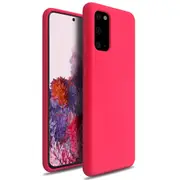ZUSLAB Galaxy S20 4G 5G 2020 Nano Silicone Case Shockproof Gel Rubber Bumper Protective Cover for Samsung - Hot Pink