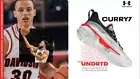 Under Armour Stephen Curry 7 UNDRTD White Black Red Underrated 3021258 100 sz 11