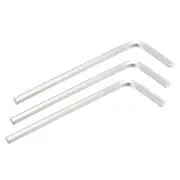 3pcs L-Shape Inner Hexagonal Spanner Hex Wrench for M4 Hexagon Socket Set Screw