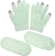[FOYTOKI] Gloves Winter Moisturizing Hand Mask Gloves Socks for Dry Hands Foot Mask for Women
