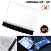 Portable LED Book Light Creative Reading Night Flat Plate Panel Lamps Bedroom