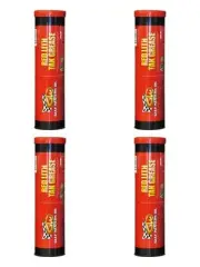 4 x Gulf Western Red Lith Tak Lithium Based NLGI 2 Grease 450g
