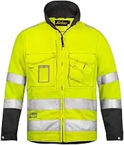 Snickers 16336674003 Size X-Small Class 3 High-Vis Jacket - Yellow/Anthracite