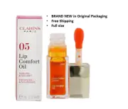 Clarins lip comfort oil 05 Tangerine BRAND NEW IN BOX