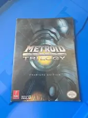 Metroid Prime Trilogy Premiere Edition Guide Softcover Prima Games English