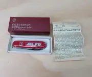1987 Manhasset Lakeville Fire Department Victorinox Swiss Army Knife Huntsman LI
