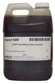 Briess Sparkling Amber Liquid Malt Extract 32 lbs for Home Brew Beer Making