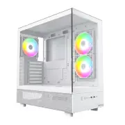 MONTECH XR XR-W ATX Mid-Tower PC Gaming Case White