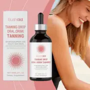 Tanning Drink Drops Natural-looking Self Tanning Supplement for Summer