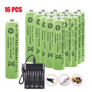 AA AAA Rechargeable Batteries LED Light Battery Cordless Phones + Charger LOT