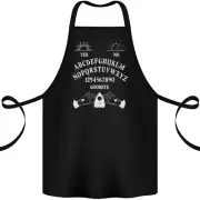 Ouija Board Voodoo Dark Black Magic Cotton Apron 100% Organic
