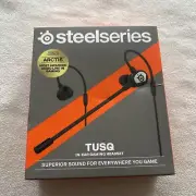 Steelseries Gaming Earphone Detachable Mic. TUSQ Noise Cancellation